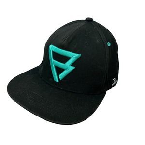 Brunotti Hat Cap Black Snapback Adjustable Embroidered Cotton